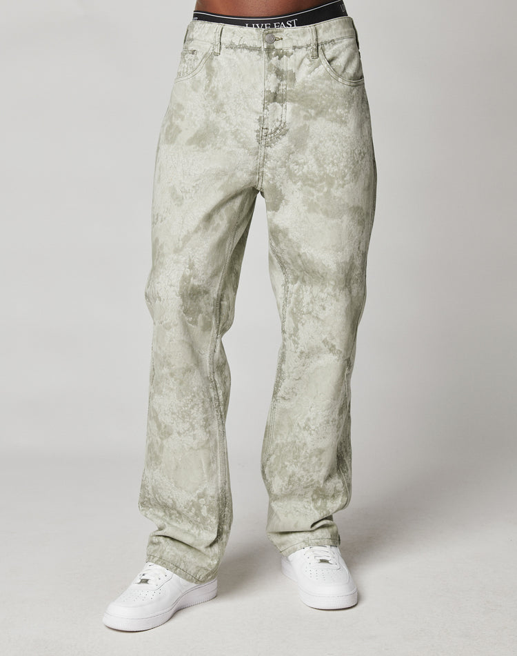 Rhomb Wide Denim