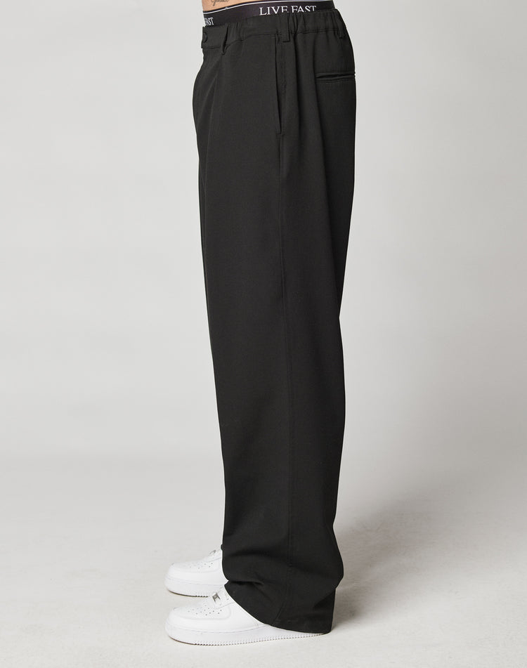 Wide casual pants
