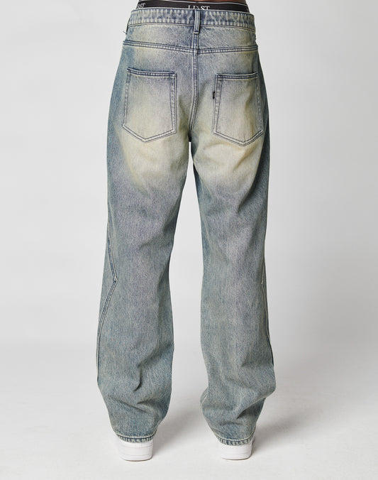 Rhomb Wide Denim