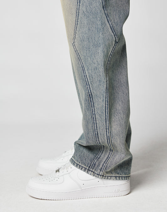 Rhomb Wide Denim