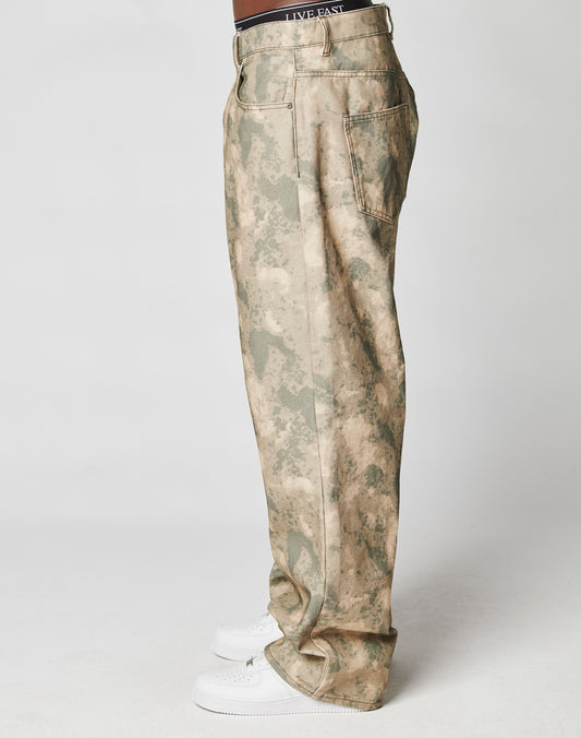 Live Fast Canvas Pants