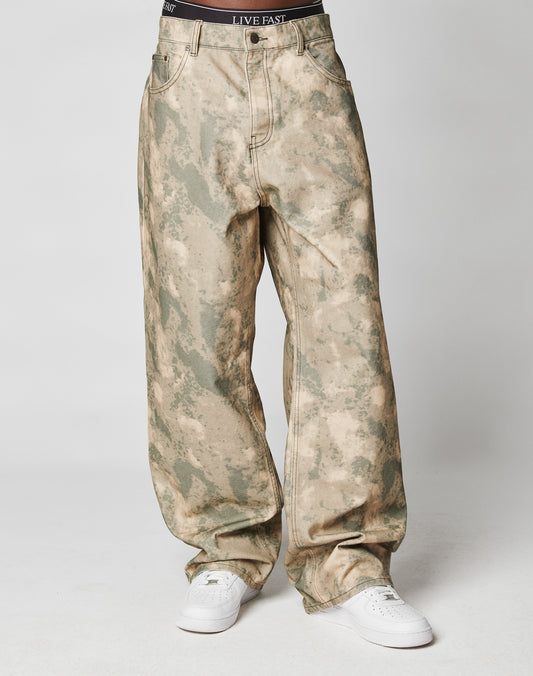 Live Fast Canvas Pants
