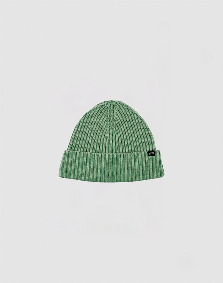 Washed Rib Knit Beanie