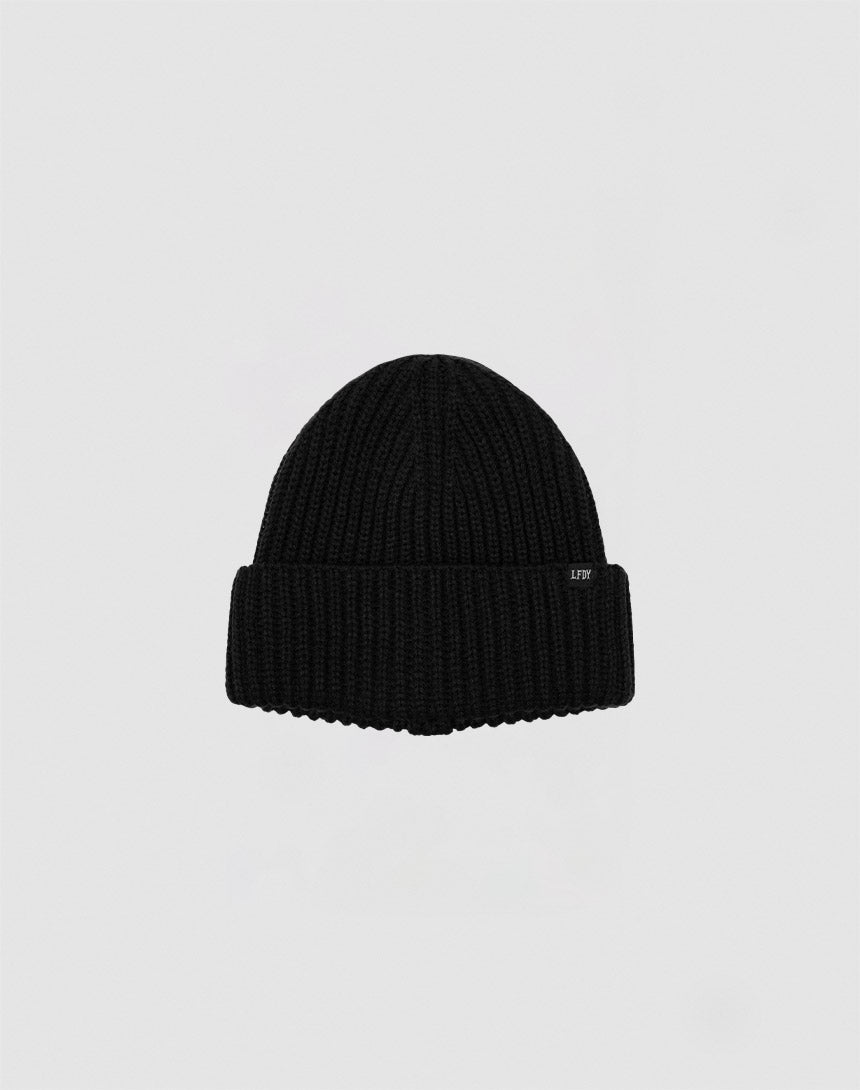 Rib Knit Beanie