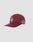 The LF Snapback by LIVE FAST DIE YOUNG is a maroon Baumwolle baseball cap featuring a white LF Logo-Stick front, embroidered Germany, United Kingdom, Netherlands text on the side, and a snap closure for adjustable fit. Shown on a plain light background.