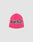 A bright pink Live Fast 3000 Beanie by LIVE FAST DIE YOUNG, featuring “NEWFAST 5000” in bold black and white letters on the front, style LF2503-16967, displayed on a plain light gray background.