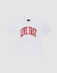 Live Fast College Tee