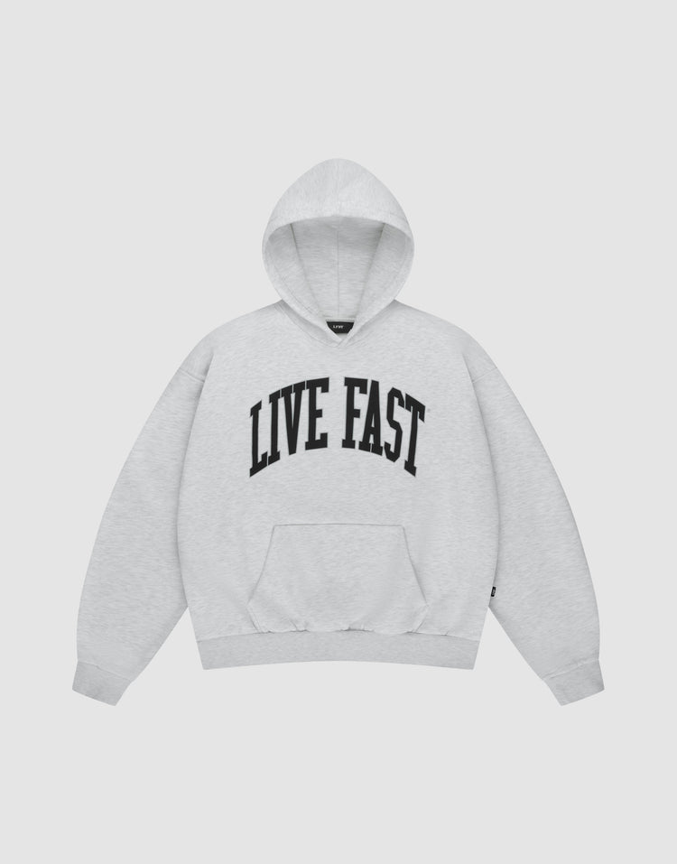 Live Fast College Hooded