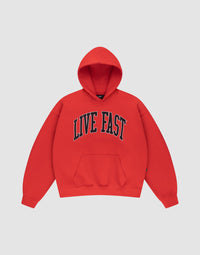 Live Fast College Hooded