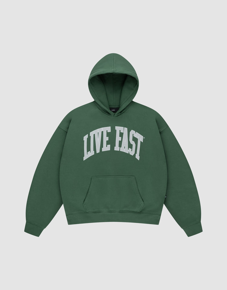 Live Fast College Hooded