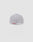 A light grey LFDY x NEW ERA 59FIFTY Low Profile fitted cap by LIVE FAST DIE YOUNG is shown from the back, with small UK and Dutch flags, the Netherlands flag, and Zero Part embroidered in white on a plain light grey background.
