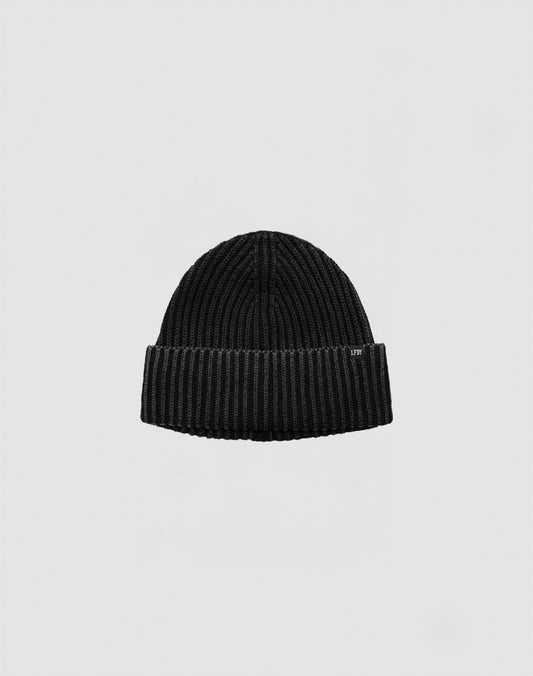 Washed Rib Knit Beanie