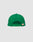 The LFDY Snapback by LIVE FAST DIE YOUNG is a green baseball cap with an adjustable Snapverschluss, a small orange and white patch on the lower right back, and a green Schirmunterseite for a classic yet subtle look.
