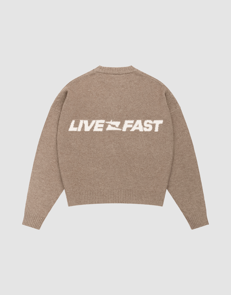 Live Fast Boucle Sweater