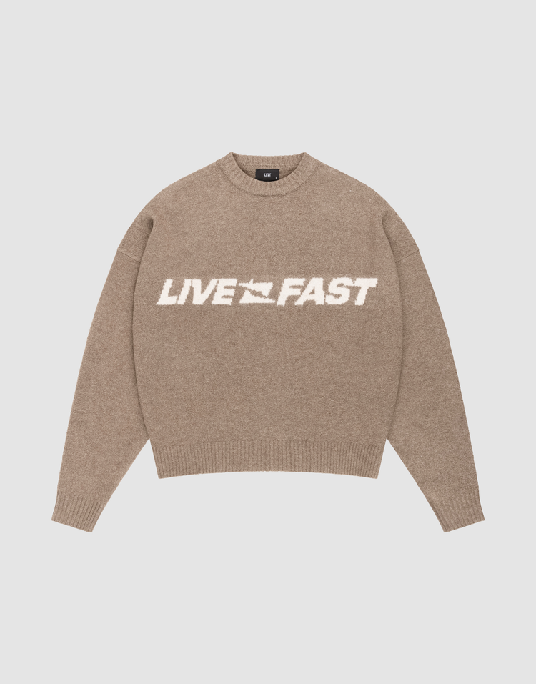 Live Fast Boucle Sweater