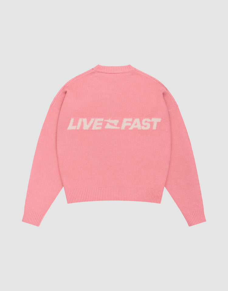 Live Fast Boucle Sweater