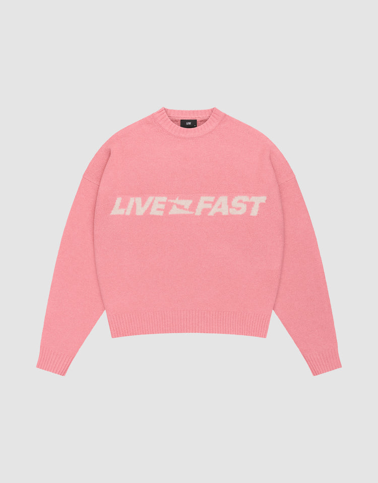 Live Fast Boucle Sweater