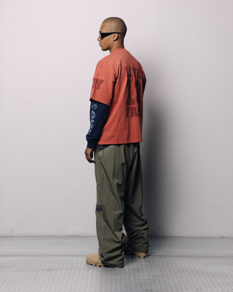 LFDY Waxed Nylon Trackpants