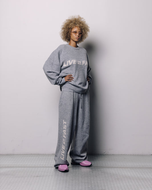 Live Fast Boucle Sweater