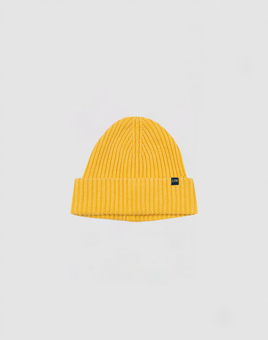 Washed Rib Knit Beanie