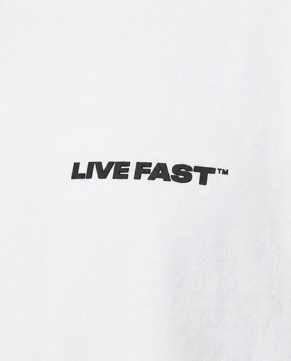 Live Fast Plain Tee