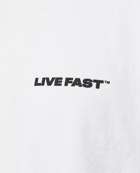 Live Fast Plain Tee