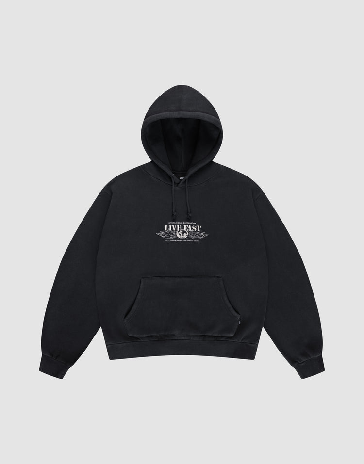 Live Fast Corporation Hooded