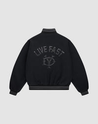 Live Fast College Jacket