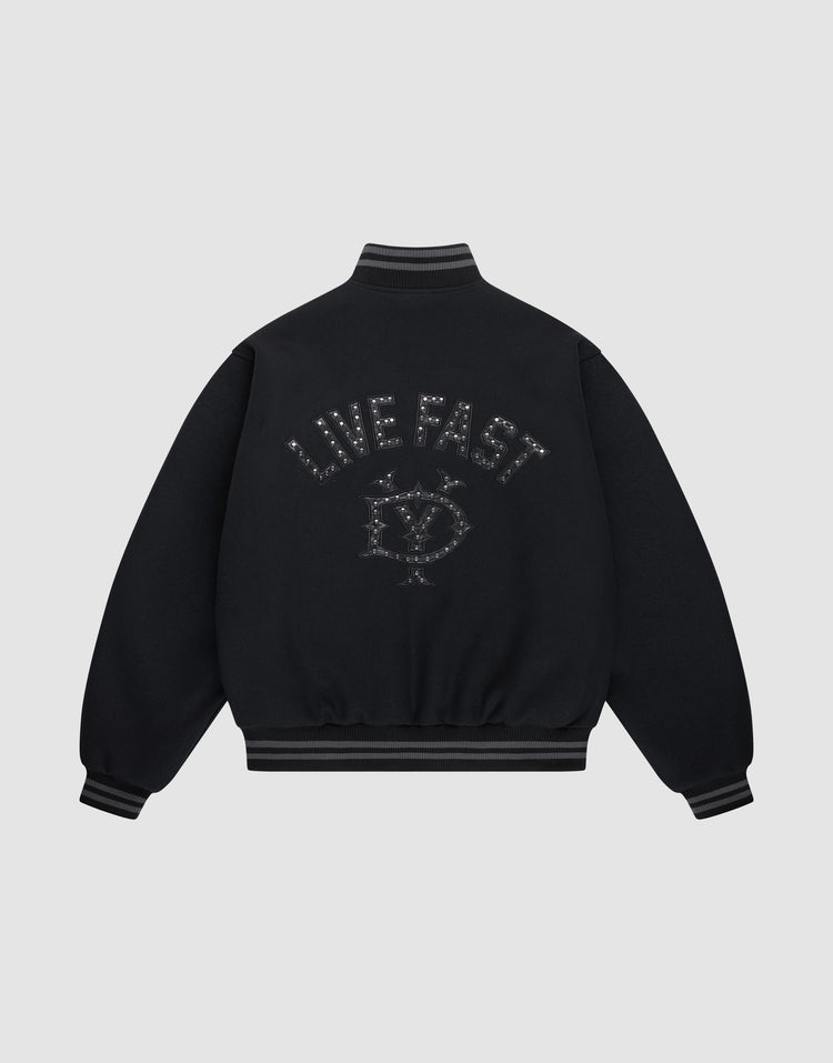 Live Fast College Jacket
