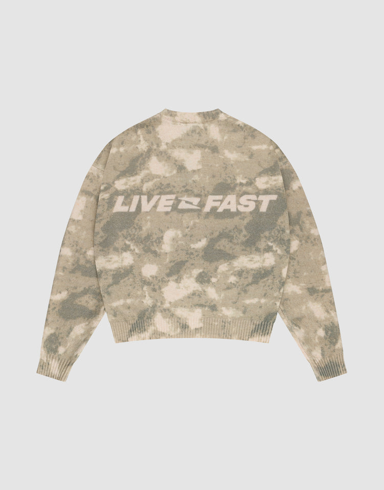 Live Fast Boucle Sweater