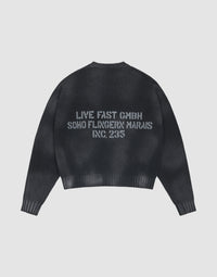 LFDY Washed Knit Sweater