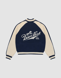 Boxy Knit Zip Jacket