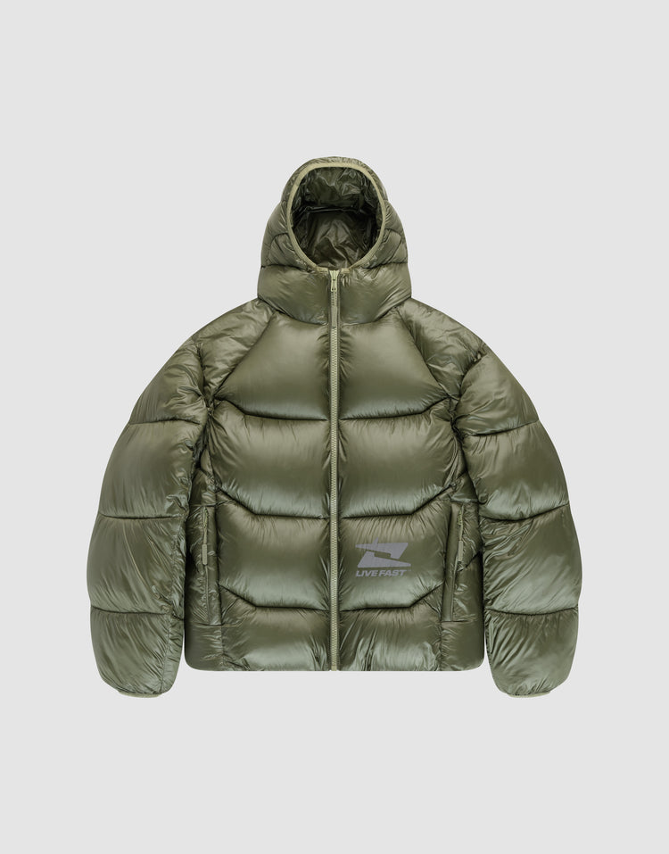 Live Fast Puffer Jacket