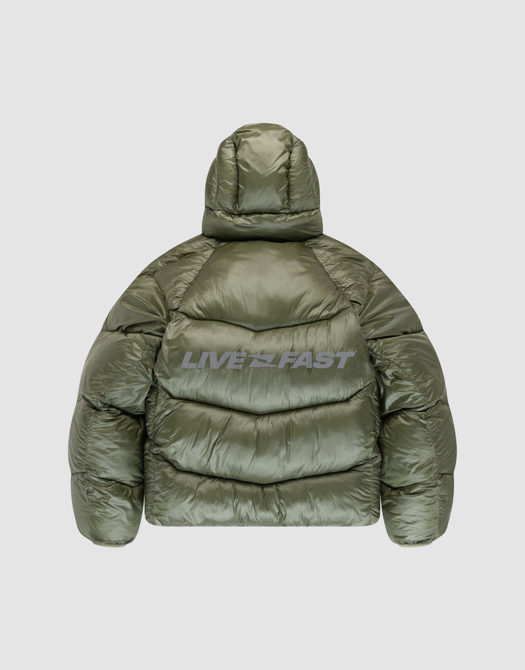 Live Fast Puffer Jacket