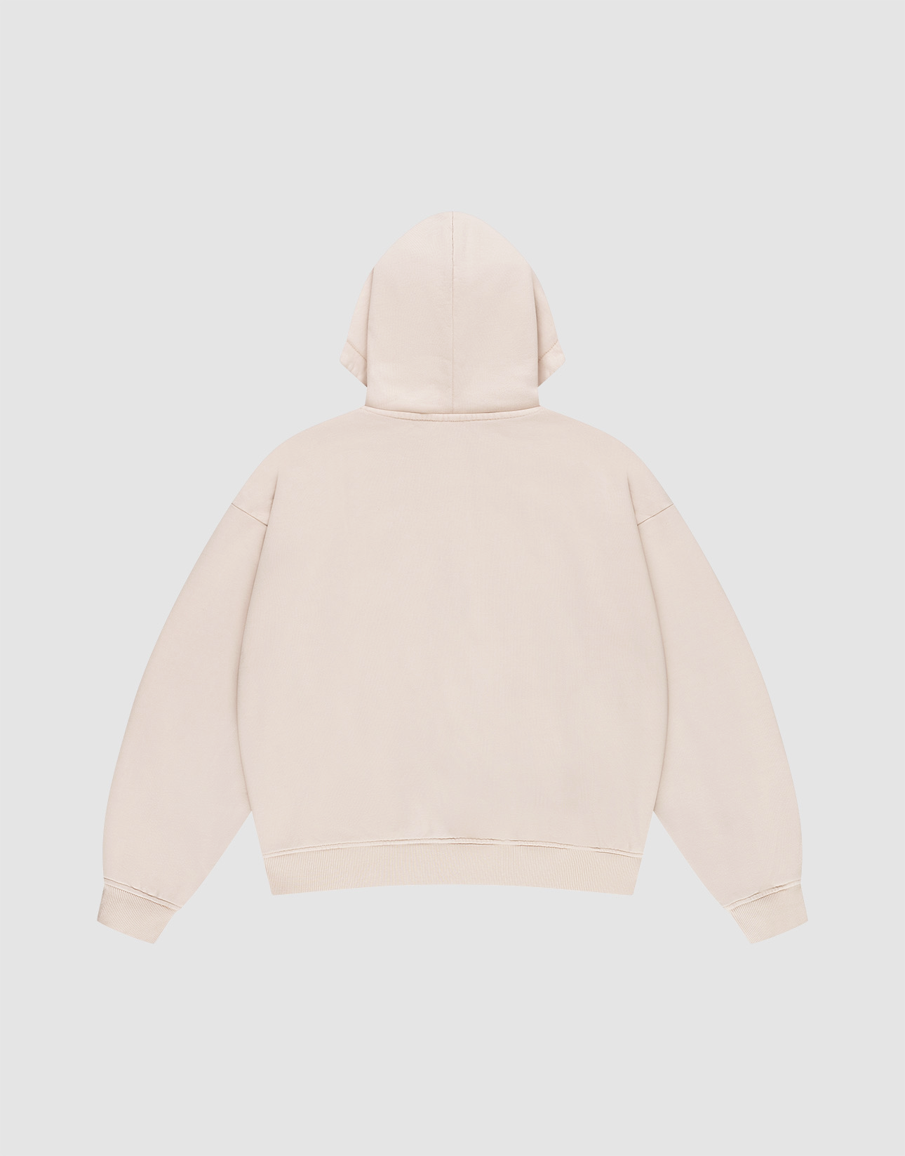 Ripped College Hooded Zip