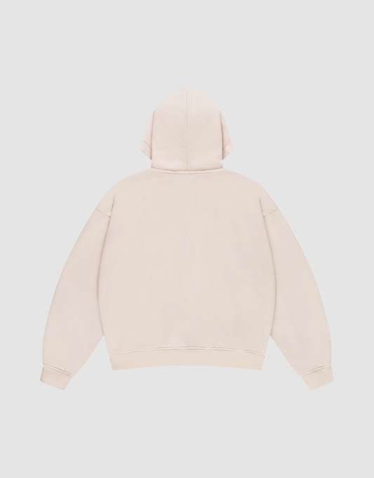 Ripped College Hooded Zip