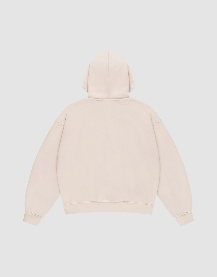 Ripped College Hooded Zip