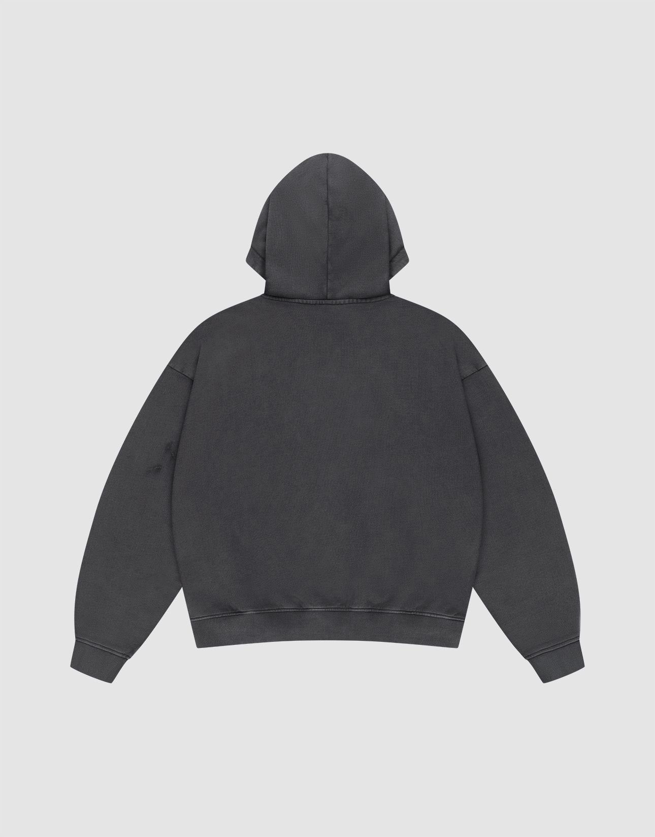 Ripped College Hooded Zip