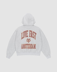 Live Fast Amsterdam Hooded