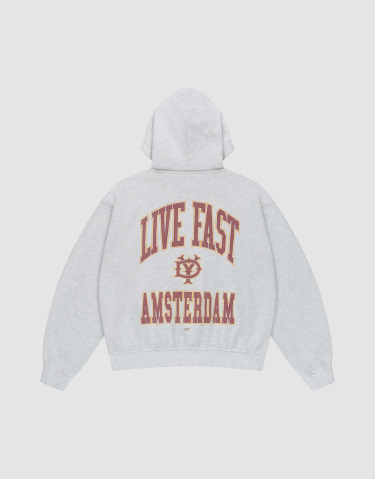 Live Fast Amsterdam Hooded
