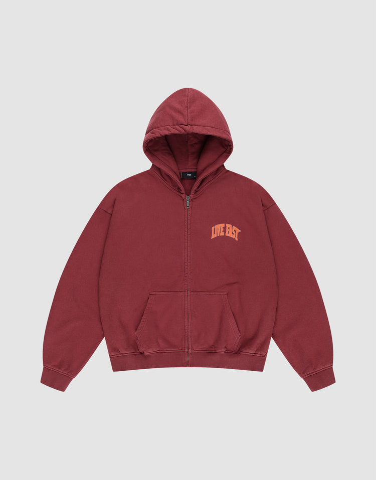 Live Fast London Hooded Zip