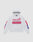 The LFDY Racing Hooded by LIVE FAST DIE YOUNG is a light gray oversized hoodie with glossy red, pink, and blue "LIVE FAST Everything in it." front print, "FOREVER" down the sleeves, front pocket, and drawstring hood—bold style guaranteed.