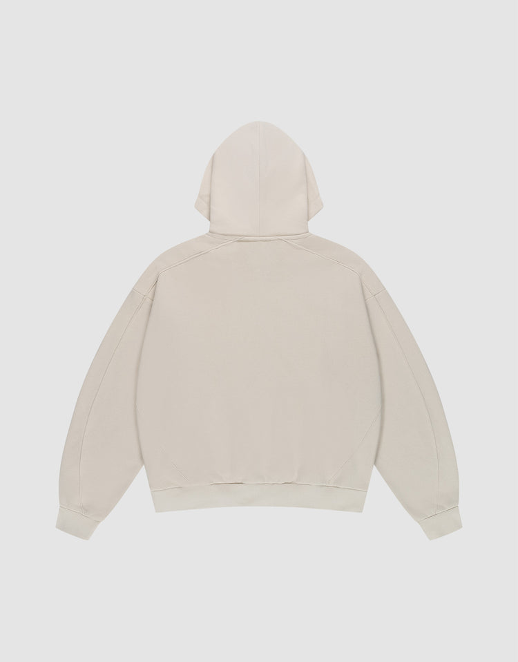 LFDY Pleated Hooded Zip
