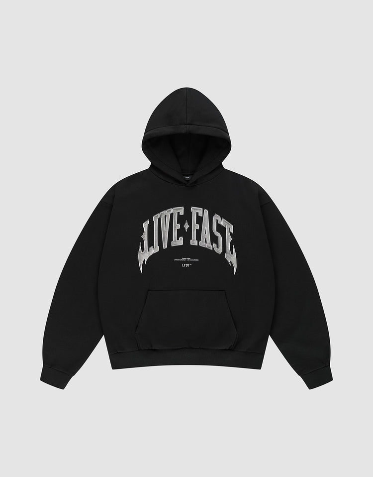 Live Fast Axe Hooded
