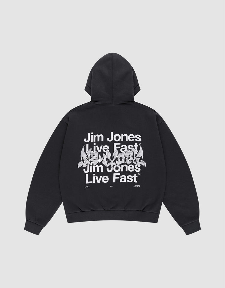 Live Fast NY Hooded