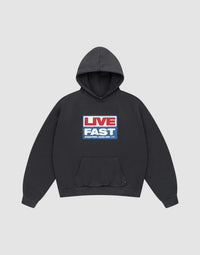 Live Fast Box Hooded