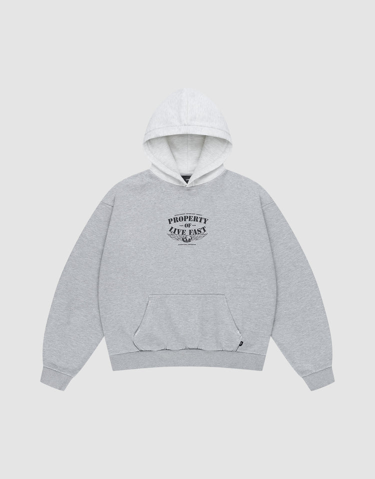 Live Fast Property Hooded