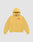 The Live Fast Sweatsuit Jacket by LIVE FAST DIE YOUNG is a yellow oversized zip-up hoodie with a hood, front pocket, and small red front print featuring "LIVEMART" on the left chest.