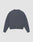 The DY Sweater by LIVE FAST DIE YOUNG is a solid dark gray, long-sleeve crewneck with an Oversize Fit for extra comfort, shown from the back against a light gray background.