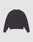 The Live Fast DY Sweater by LIVE FAST DIE YOUNG is a plain black crewneck, shown from the back on a white background with long sleeves, ribbed cuffs and hem, and a relaxed oversize fit for modern comfort.
